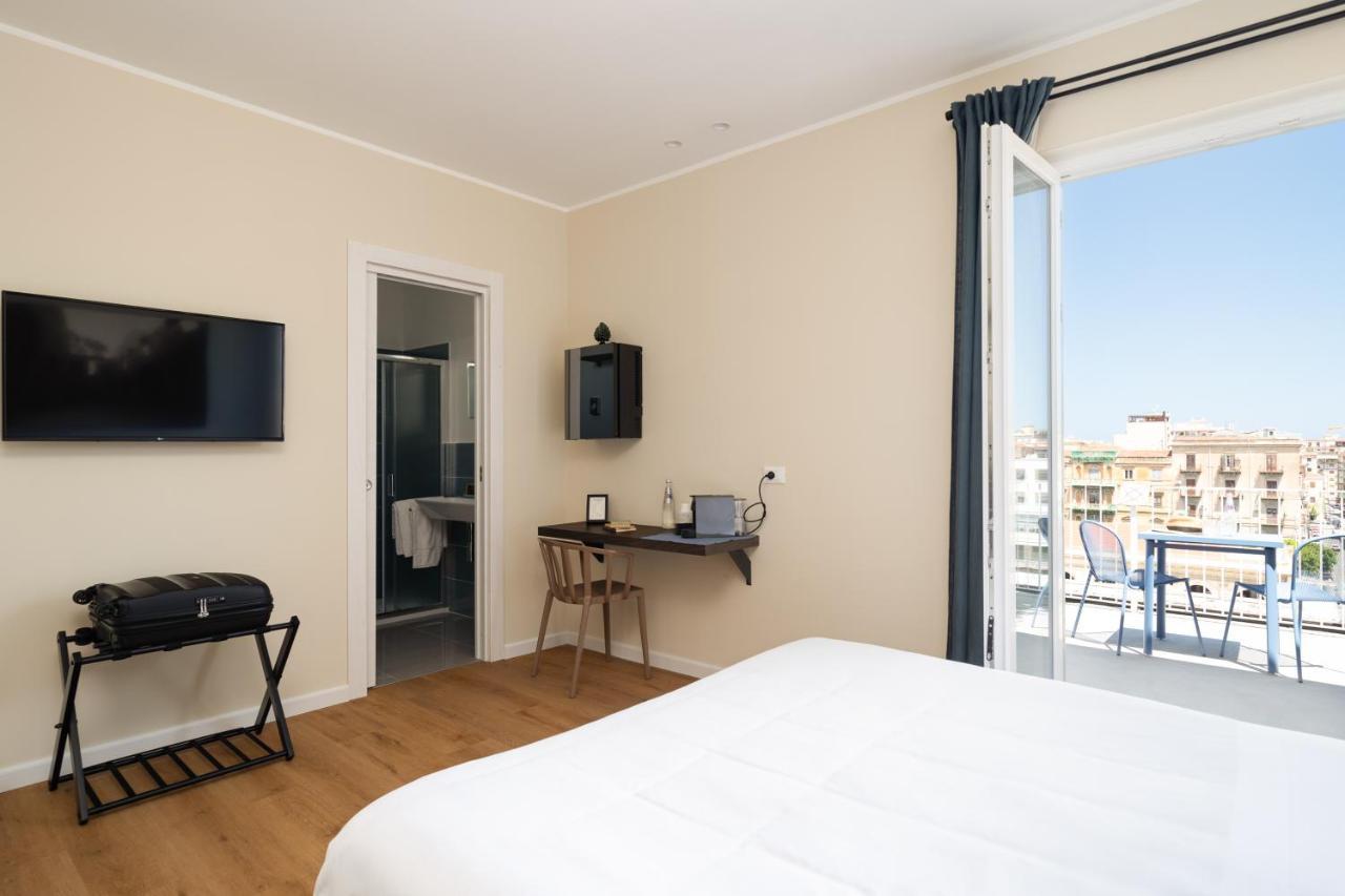 Attico 37 - Comfort Room Con Terrazza Privata 巴勒莫 外观 照片